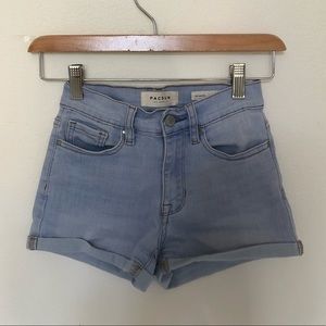 pacsun denim shorts